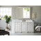 James Martin Vanities Bristol 60in Single Vanity, Bright White w/ 3 CM Ethereal Noctis Quartz Top 157-V60S-BW-3ENC - alternate 3
